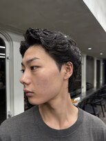 ニコ トウキョウ ロジック(nico TOKYO Logic)&nbsp;センターパートメンズフェザーショート