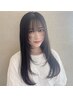 《小顔見せ&艶感で憧れ韓国ヘアに♪》韓国風レイヤーカット+トリートメント