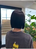 【OceanHair&Life川上彩夏】切りっぱなし/パツっとボブ