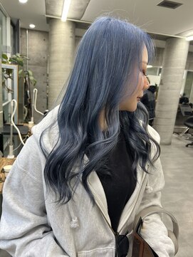 ウェーリング(Welring) ハイトーンブルー デザインカラー フェイスフレーミング