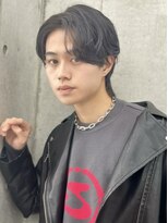 ロンドオム 池袋(Lond Homme)&nbsp;men's/メンズ/曲がる縮毛矯正/センターパート/縮毛矯正/池袋