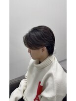 コア 宮崎(CORE)&nbsp;毛流れセンターパート(宮崎/メンズ/宮崎美容室/メンズパーマ)