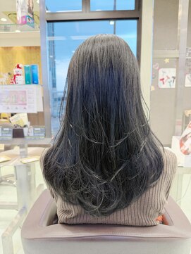 【大人可愛い20代30代40代】グレーブラックレイヤー