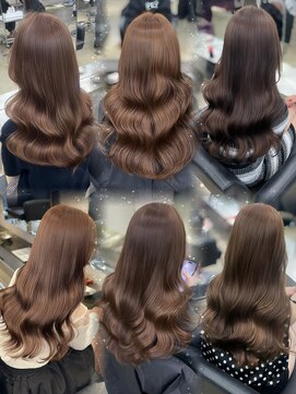 ペレ 栄店(PELE) 着物ヘア/大人ガーリー/ダークアッシュ/似合わせカット/栄