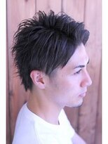 ヘアーロギア 栄店(hair LOGiA)&nbsp;★hair LOGIA★　 〇定番メンズツーブロ前髪上げ