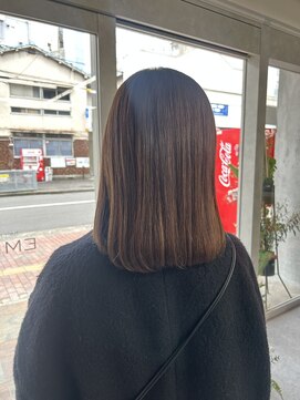 エマ 浦上駅前店(EMMA) ブラウン×シルクトリートメント