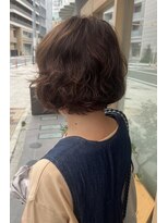ソイル(soil)&nbsp;抜け感たっぷり無造作パーマ風ボブ