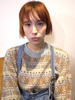 ピープル(people)&nbsp;〔people〕外国人風オレンジショートボブ