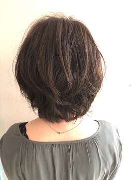 ロンド 銀座(Lond) 大人可愛いデジタルパーマボブ☆担当高橋ヒロシ