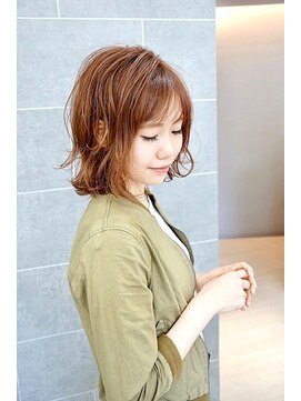 サンクレポ 【CINQ REPO】大人かわいい小顔切りっぱなしウルフボブ 山下智之