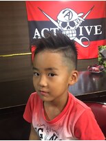 アクティブヘアステージ(ACTIVE Hair Stage)&nbsp;kids スキンフェードカット
