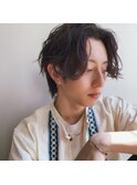 韓国マッシュセンターパートニュアンスマッシュサイドパート渋谷