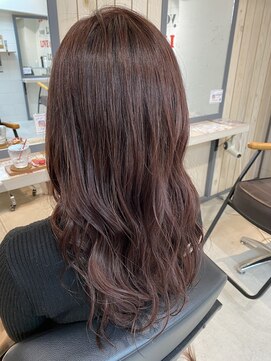 ライズ ヘア ブランド 豊中店(RISE HAIR BRAND) 【RISE豊中 勝部樹菜】バイオレットブラウン◎お客様スタイル