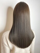 ジーナ 銀座(Zina)&nbsp;髪質改善＊マロンベージュ＊20代30代40代＊かきあげ【Zina銀座】