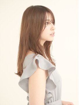 ルクスドレ 新宿(Luxe doree') くびれヘア/アースカラー/地毛風カラー/大人ヘルシー[新宿駅]