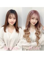 あるじゃんすー さいたま店&nbsp;ミルキーベージュカラー#シールエクステ#アースカラー#韓国#大宮