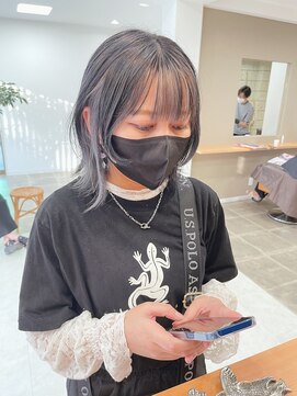 シンス(Since) インナー シルバーカラー アンニュイ ウルフ