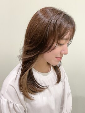ヘアー メイク フィールド(Hair Make Field) 軽めで動きのある内巻き韓国ヘア★