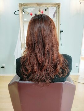 アナザードア(another door) コテ巻き風パーマ