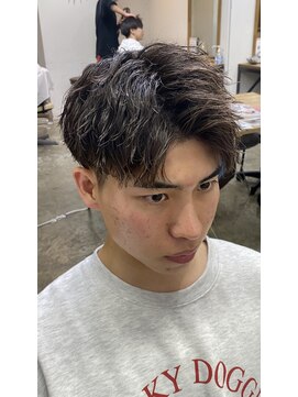 エルオム(EL.HOMME) 【RYUYA】ショートアップバング×ソフトツイスパ