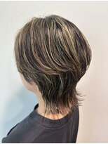 レイ 南流山店(Ray)&nbsp;【デザインとして、白髪ぼかしとしても◎】ハイライト×ウルフ