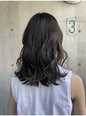 福岡天神/シークレットハイライト/大人可愛い透明感カラー/艶髪
