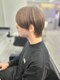 ミステル(MISTEL)の写真/眉カット付☆髪が伸びても決まる、計算されたデザイン力が好評！清潔感のあるスタイルに♪