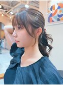 ミディアム/韓国風/レイヤーカット/顔回りカット/柏駅