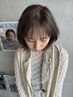 【ブリーチ無し】最旬透明感カラー＋oggiottoTR＋前髪/顔周りカット￥9,900