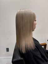 ティム(tim)&nbsp;暗染履歴からのハイトーンベージュ