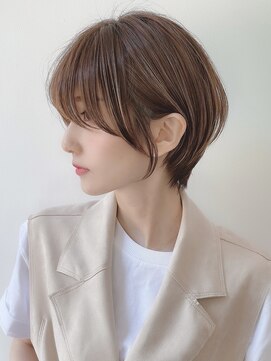 ロンド 銀座(Lond) 【成田】ミニウルフレイヤーカット顔周りカットショート/銀座10