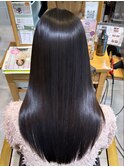 髪質改善トリートメントストレートロングレイヤー20代30代40代