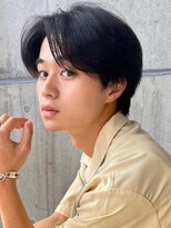 エルマノ 仙川(L mano)&nbsp;〈k26〉メンズパーマブリーチフェードツーブロックスパイラル