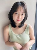 こなれヘア前髪ナチュラルカールイメチェンモテ髪大人可愛い