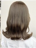 #ブリーチなしダブルカラー＃グレージュ＃ブラウン＃ベージュ