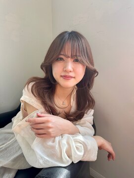 リット(lit.) ☆静岡韓国ヘア×顔まわりレイヤー×やわらかブラウン☆