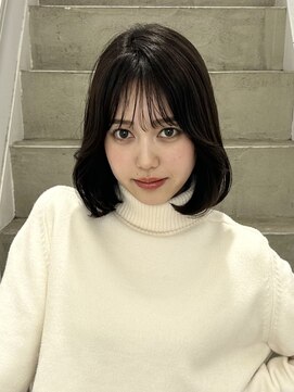 クロト(Clotho) 韓国/ボブ髪質改善縮毛矯正白髪ぼかしレイヤーショート