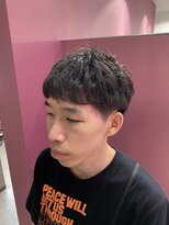 アメジスト(amethyst)&nbsp;メンズ　ショート　パーマ　ツーブロック