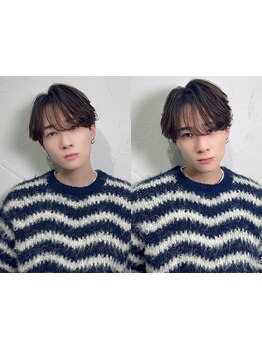 「カット3500円」気取らないカッコよさで縮毛矯正で毎朝ラクに決まる！カジュアルスタイルならお任せ！