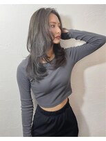 リゲル(rigel) エクステ×くびれレイヤーで小顔見えスタイル