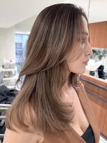 ジルブラン 土浦(JIL BLAN) ハイライトバレイヤージュダブルカラーケアブリーチ20代30代