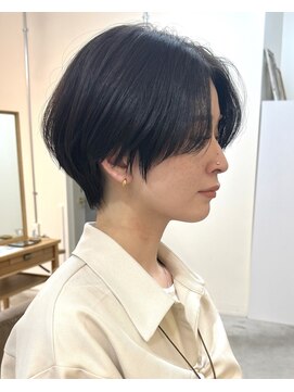 【大人上品ハンサムショート】