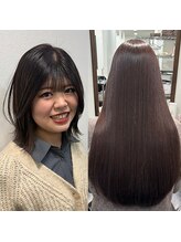 ブリーチなしでも透明感のあるカラーや色味を楽しめるカラーをしましょう♪