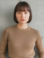 ニューヨークニューヨーク 樟葉店(NYNY)&nbsp;切りっぱなしボブ/ミルクティーベージュ/透明感カラー/レイヤー