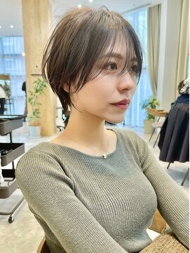ビュートヨナカ(VIEW TOYONAKA) 【３０代４０代５０代】マイナス5歳クールショート/長め流し前髪