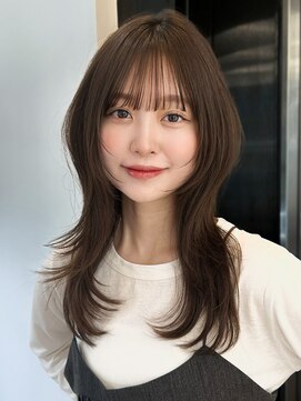 アンアミ シブヤ(Un ami shibuya) 【Unami】レイヤーカット／ハッシュカット/透明感カラー