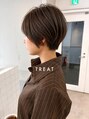 トリート 千葉店(TREAT)&nbsp;大人ショート得意です。後頭部の丸み出にくい方にも似合わせます
