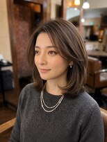 スリル ヘア アンド ネイル デザイン 恵比寿店(sulir hair and nail design)&nbsp;ソフトレイヤードボブ