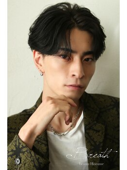 ブレスボーオム コウベ 神戸 三宮(Breath beauu Homme Kobe)の写真/サロン帰りだけじゃない。毎朝ラクにキマる、再現性重視のメンズカット。