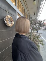 ジェニュイン(genuine) ミニボブワンレングス
